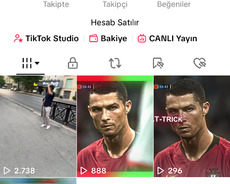 Tiktok hesabi 10k real