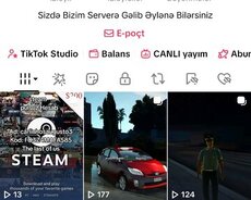 Hesab satılır