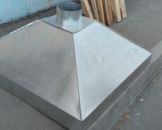 1.10x1.10 Havalandirma Tezedir Üatünde 1 metr Borusuda verilir