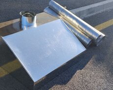 Havalandirma Aspratoru 94 x 80 Ölçüaundedir, Üstünde 1 metr Borusuda