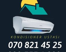 Kondisioner ustasi kondisoner temiri