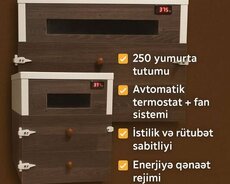 Təcili tam hazır inkubator satılır