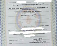 Dövriyyəli Lisenziyalı tikinti şirkəti satılır