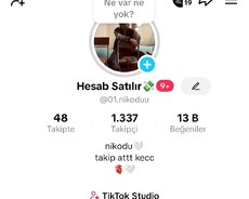 Tık tok hesabı