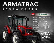 Armatrac 1054e Cabin traktoru Aylıq ödəniş 490 AZN 20% ilkin