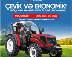 armatrac (erkunt) 804 40%-ə dək güzəşt 20%-ilkin ödəniş 60