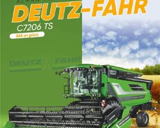 Зерноуборочный комбайн Deutz-Fahr немецкой марки C7206 Ts с государственной скидкой 40%