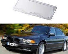 Bmw E38 Şüşə ön fara sol (Plastik)