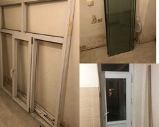 Plastik qapı və pəncərə