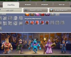Clans of clans hesabı 119 sv