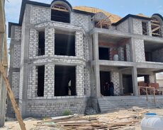 Fərdi yaşayış evlərin, Villaların Tikintisi