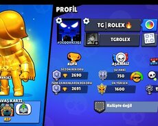 Brawl hesabı satilir