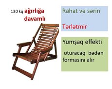 Ev və Bağ üçün Kreslo-qamak