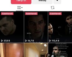 Tiktok səhifəsi
