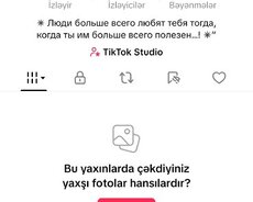 Tiktok hesabi