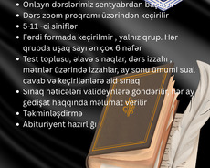 Azərbaycan dili və Ədəbiyyat onlayn hazırlıq