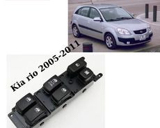 Kia Rio 2005-2011 üçün şüşə qaldıran knopka blok satılır