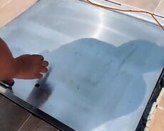 Lük qapaq gizli petlə ilə