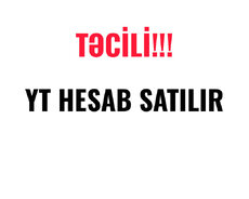 Youtube Hesabı Satılır