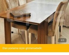 6 stol stul embavodundur 300 real alıcıya endrim olacaq