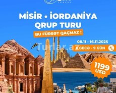 Групповой тур Египет-Иордания
