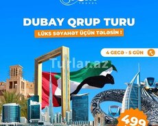 Lüks MACƏRA DOLU DUBAY-ABUDABİ QRUP TURU