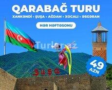Xankəndi - Şuşa - Ağdam - Xocalı - Əsgəran turu