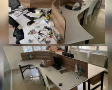 Ofis mebeli satılır