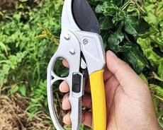 Yüksək karbonlu poladdan üç sürətli bağ budama qayçıları