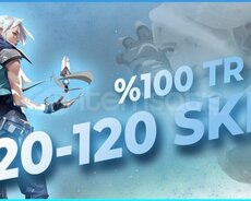 20-120 Valorant Random Hesablar