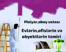 Malyar oboy ustası
