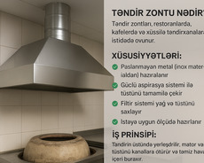 Havalandırma Təndir Zontları