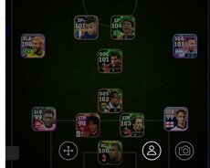 Əlimyandı E-football 2026 hesabı satılır