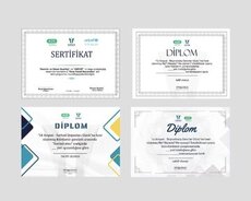 Diplom və sərtifikatların Dizyanı