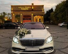 Gelin maşıni Sclass Maybach kirayəsi