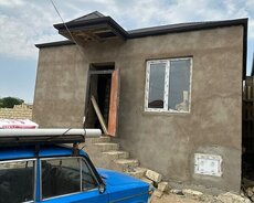 kreditlə 2 otaqli həyət evi