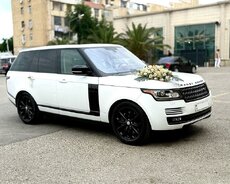 Bey gelin maşıni Range Rover icarəsi