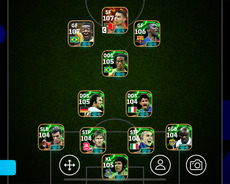 Efootball Hesabı Güc: 3252 Təcili