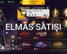 fre fire elmas satışı ən ucuz və güvənilir satış (faizsiz)