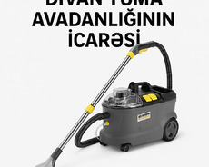 Divan yuma avadanliginin icarəsi