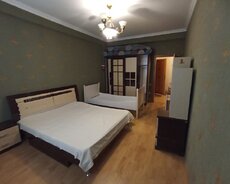 Станция метро Xalqlar Ahmedli, 1 спальня, полностью меблирована в аренду