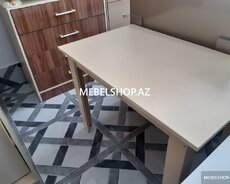 Простой стол + 4 стула