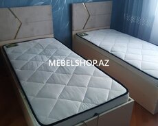 Təkli çarpayı bazalı
