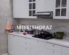 Кухонная мебель мембранная белая