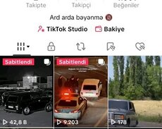 Tiktok hesablari