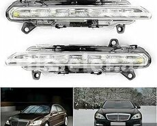 W221 S221 duman led fara işığı Mercedes