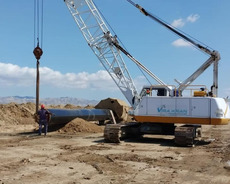Kobelco 7035 Hd kranının kran icarəsi xidməti