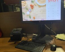 Компьютерное и принтерное оборудование с программным обеспечением для ресторана