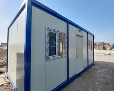 Офисный контейнер для сэндвичей размером 3,00 х 6,00 м. Любой размер и