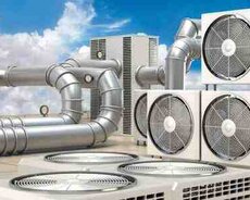 Havalandırma sistemlərinin quraşdırılması və servisi